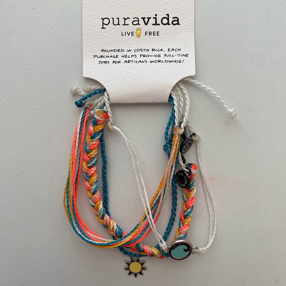 Pura Vida Sunny Seas Bracelet Pack
